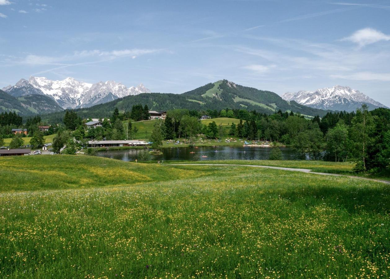 Zeitfrei Chalet Apartments Fieberbrunn Exterior photo