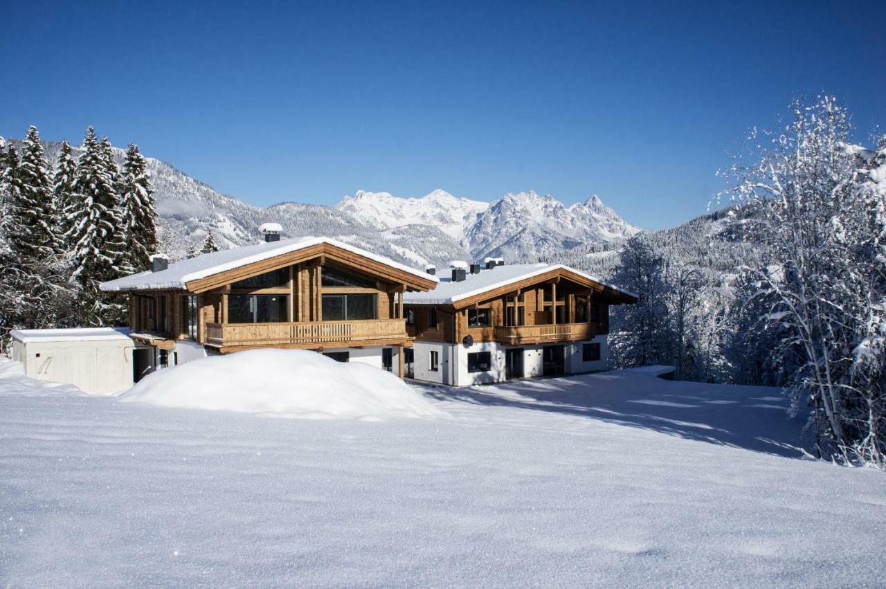 Zeitfrei Chalet Apartments Fieberbrunn Exterior photo